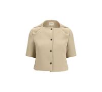 Khaite Beige Polyester Coat - 4