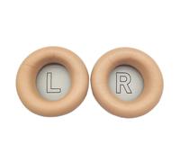 (Khaki) 1 Pair Headphone Sleeves Waterproof Replaceable Breathable Soft Headset Ear Pads for B&O Beoplay HX H7 H9 H9i Gen3