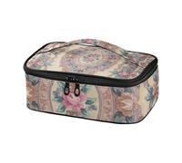 Khaki Vintage Europeo Fiori Isolati Borsa Pranzo per Gli Uomini Mini Lunch Bag Lunch Boxes Termica Borsa Pranzo Camp
