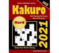 Khalid Alzamili 2021 Kakuro (Tascabile) Game Calendars