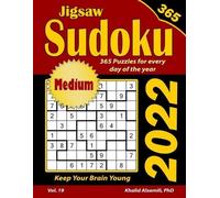 Khalid Alzamili 2022 Jigsaw Sudoku (Tascabile) Game Calendars