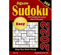 Khalid Alzamili 2022 Jigsaw Sudoku (Tascabile) Game Calendars
