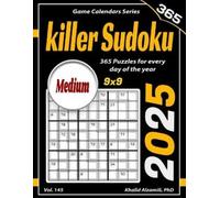 Khalid Alzamili 2025 Killer Sudoku (Tascabile) Game Calendars