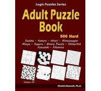 Khalid Alzamili Adult Puzzle Book (Tascabile) Logic Puzzles