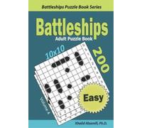 Khalid Alzamili Battleships Adult Puzzle Book (Tascabile)
