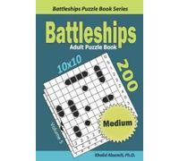 Khalid Alzamili Battleships Adult Puzzle Book (Tascabile)