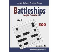 Khalid Alzamili Battleships Logic Puzzles (Tascabile) Logic & Brain Teasers