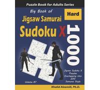 Khalid Alzamili Big Book of Jigsaw Samurai Sudoku X (Tascabile)
