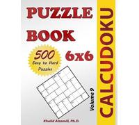 Khalid Alzamili Calcudoku Puzzle Book (Tascabile) Puzzles Books