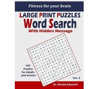 Khalid Alzamili Fitness for your brain (Tascabile) Large Print Puzzles