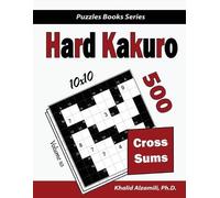 Khalid Alzamili Hard Kakuro (Tascabile) Puzzles Books