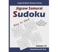 Khalid Alzamili Jigsaw Samurai Sudoku (Tascabile) Logic & Brain Teasers