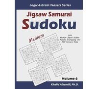Khalid Alzamili Jigsaw Samurai Sudoku (Tascabile) Logic & Brain Teasers