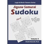 Khalid Alzamili Jigsaw Samurai Sudoku (Tascabile) Logic & Brain Teasers