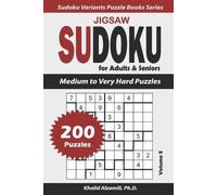 Khalid Alzamili Jigsaw Sudoku for Adults & Seniors (Tascabile)