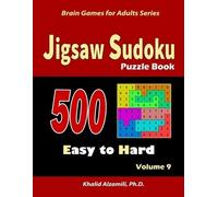 Khalid Alzamili Jigsaw Sudoku Puzzle Book (Tascabile) Brain Games for Adults