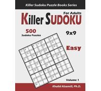 Khalid Alzamili Killer Sudoku for Adults (Tascabile) Killer Sudoku Puzzle Books