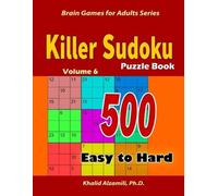 Khalid Alzamili Killer Sudoku Puzzle Book (Tascabile) Brain Games for Adults