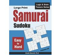 Khalid Alzamili Large Print Samurai Sudoku (Tascabile) Logic & Brain Teasers