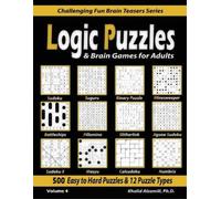 Khalid Alzamili Logic Puzzles & Brain Games for Adults (Tascabile)