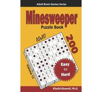 Khalid Alzamili Minesweeper Puzzle Book (Tascabile) Adult Brain Games