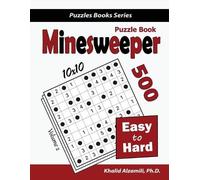 Khalid Alzamili Minesweeper Puzzle Book (Tascabile) Puzzles Books