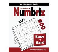 Khalid Alzamili Numbrix Puzzle Book (Tascabile) Puzzles Books