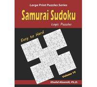 Khalid Alzamili Samurai Sudoku Logic Puzzles (Tascabile) Large Print Puzzles