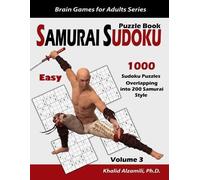 Khalid Alzamili Samurai Sudoku Puzzle Book (Tascabile) Brain Games for Adults