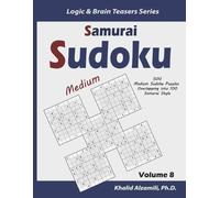 Khalid Alzamili Samurai Sudoku (Tascabile) Logic & Brain Teasers