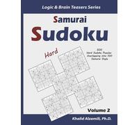 Khalid Alzamili Samurai Sudoku (Tascabile) Logic & Brain Teasers