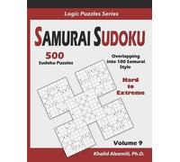 Khalid Alzamili Samurai Sudoku (Tascabile) Logic Puzzles