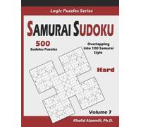 Khalid Alzamili Samurai Sudoku (Tascabile) Logic Puzzles