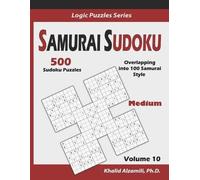 Khalid Alzamili Samurai Sudoku (Tascabile) Logic Puzzles