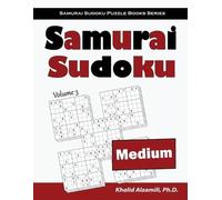 Khalid Alzamili Samurai Sudoku (Tascabile) Samurai Sudoku Puzzle Books