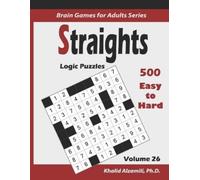 Khalid Alzamili Straights (Tascabile) Brain Games for Adults
