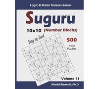 Khalid Alzamili Suguru (Number Blocks) (Tascabile) Logic & Brain Teasers