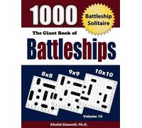 Khalid Alzamili The Giant Book of Battleships (Tascabile) Adult Activity Books