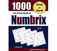 Khalid Alzamili The Giant Book of Numbrix (Tascabile) Adult Activity Books