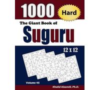 Khalid Alzamili The Giant Book of Suguru (Tascabile) Adult Activity Books