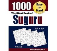 Khalid Alzamili The Giant Book of Suguru (Tascabile) Adult Activity Books