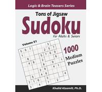 Khalid Alzamili Tons of Jigsaw Sudoku for Adults & Seniors (Tascabile)