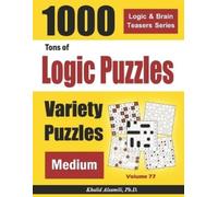 Khalid Alzamili Tons of Logic Puzzles (Tascabile) Logic & Brain Teasers