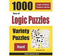 Khalid Alzamili Tons of Logic Puzzles (Tascabile) Logic & Brain Teasers
