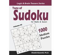 Khalid Alzamili Tons of Sudoku for Adults & Seniors (Tascabile)