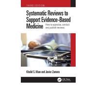 Khalid Saeed Khan Javi Systematic Reviews to Support Evidence-Based (Tascabile)