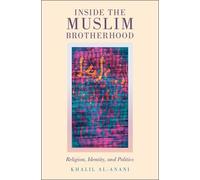 Khalil al-Anani Inside the Muslim Brotherhood (Copertina rigida)