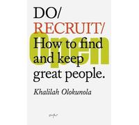 Khalilah Olokunola Do Recruit (Tascabile) Do Books