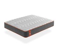 KHAMA Basic | Materasso in Memory Foam e Molle insacchettate | Durezza 8/10 | 28% più Traspirante I Non ritorni, viscoelastico, 150X200x28