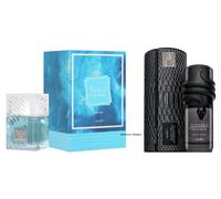 Khamrah Waha & Musamam Black Intense di Lattafa Eau De Parfum COMBO 100 ML...